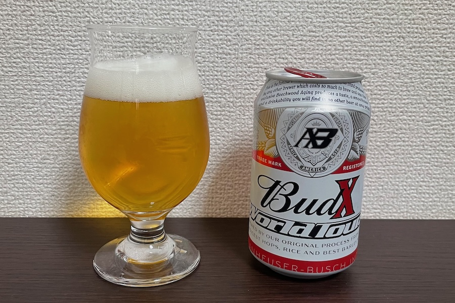 【Beer】バドワイザー - アメリカンカジュアルなビール。ちょっとひと癖あるのも隠し味【USA・韓国】