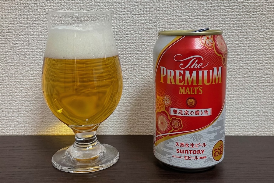 【Beer】プレミアムモルツ 醸造家の贈り物（2024年冬） - 華やかで甘いフルーティさをビールたらしめている麦感【Japan】